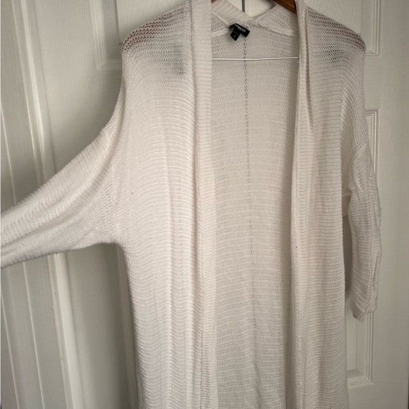 Express white duster cardigan - Picture 2 of 4